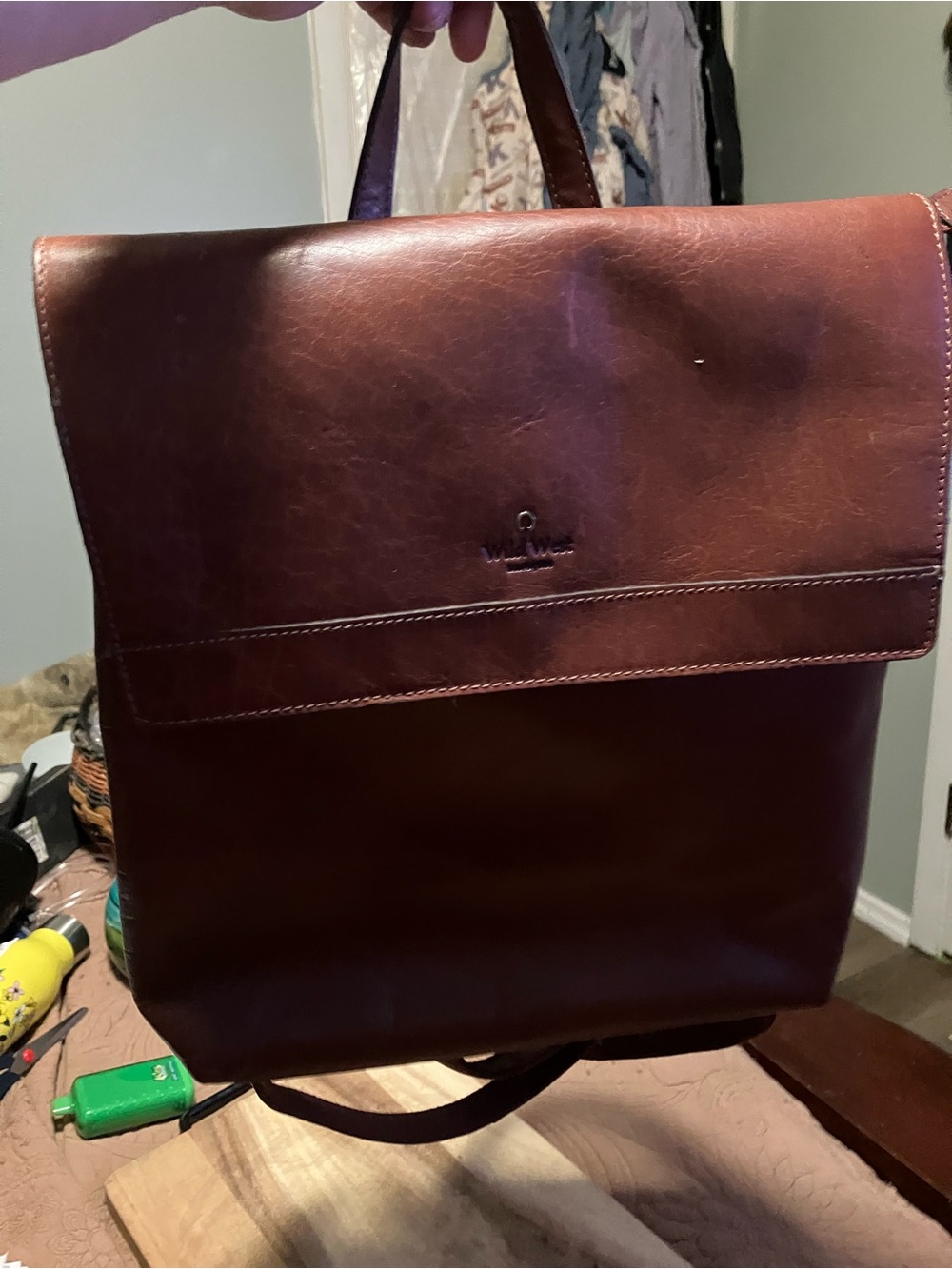 Wild West Los Angeles Leather Backpack